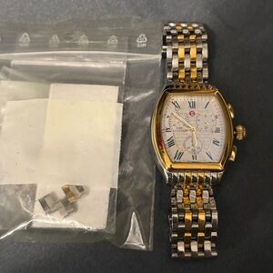 Michele Two-Tone Watch